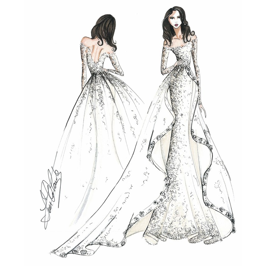 Rekaan ini direka oleh Ines Di Santo.