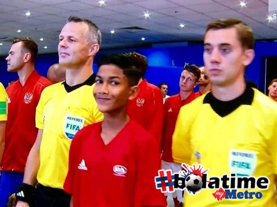 Harian Metro Sebaris dengan pemain Rusia dan Sepanyol.