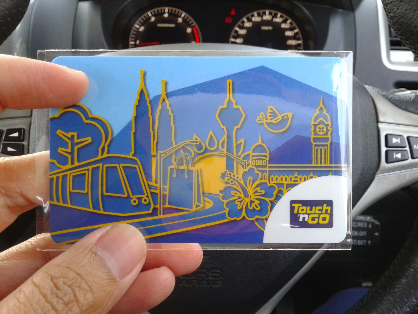 Legaaaa kalau ada orang topup kad Touch n' Go