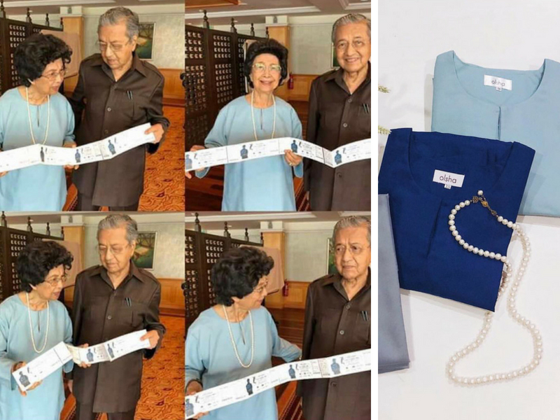 Google and Instagram @houseofolsha Kurung kedah polos yang sangat menarik.