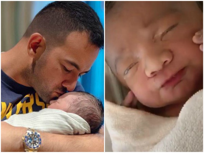 Comelnya #BabyJ. Baru lahir je, terus senyum
