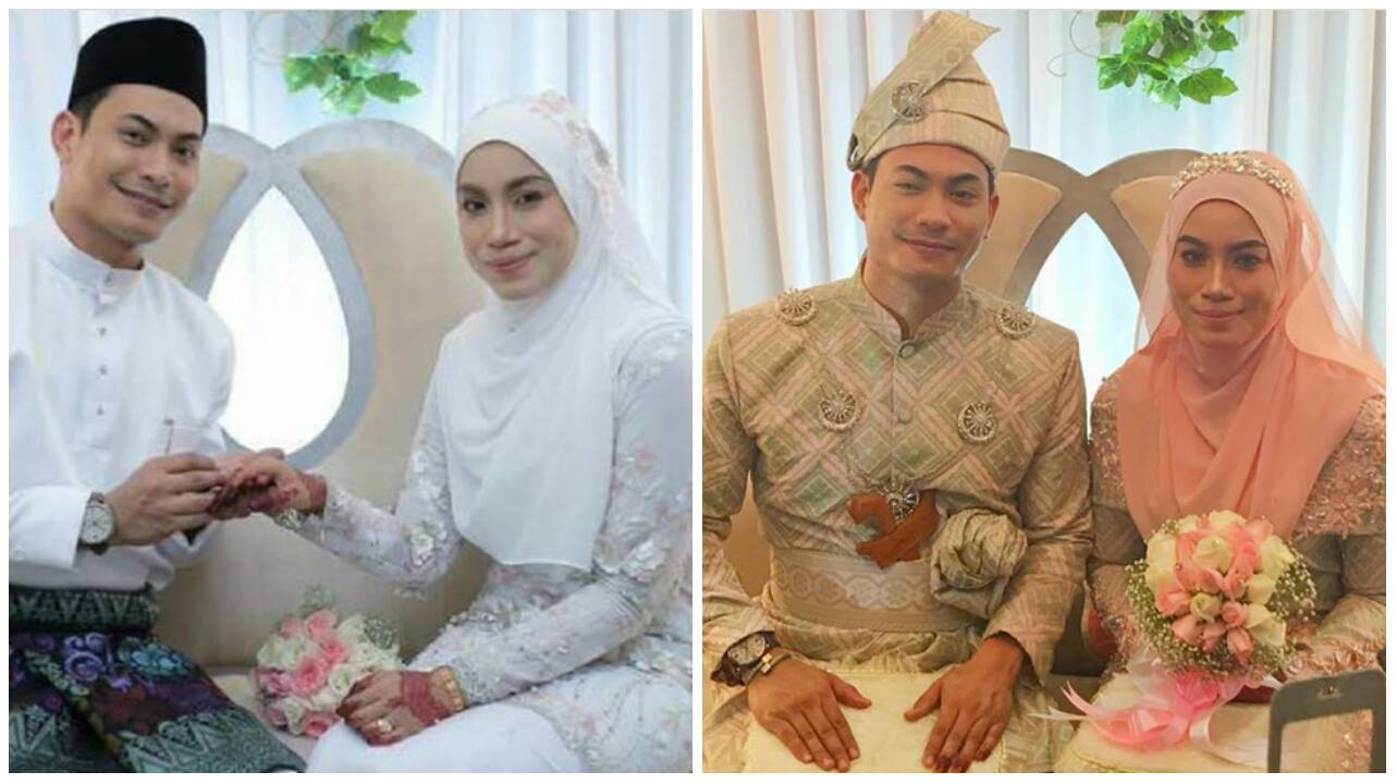 Putra Amaris dan Nur Syazwani disatukan pada 5 Januari lalu