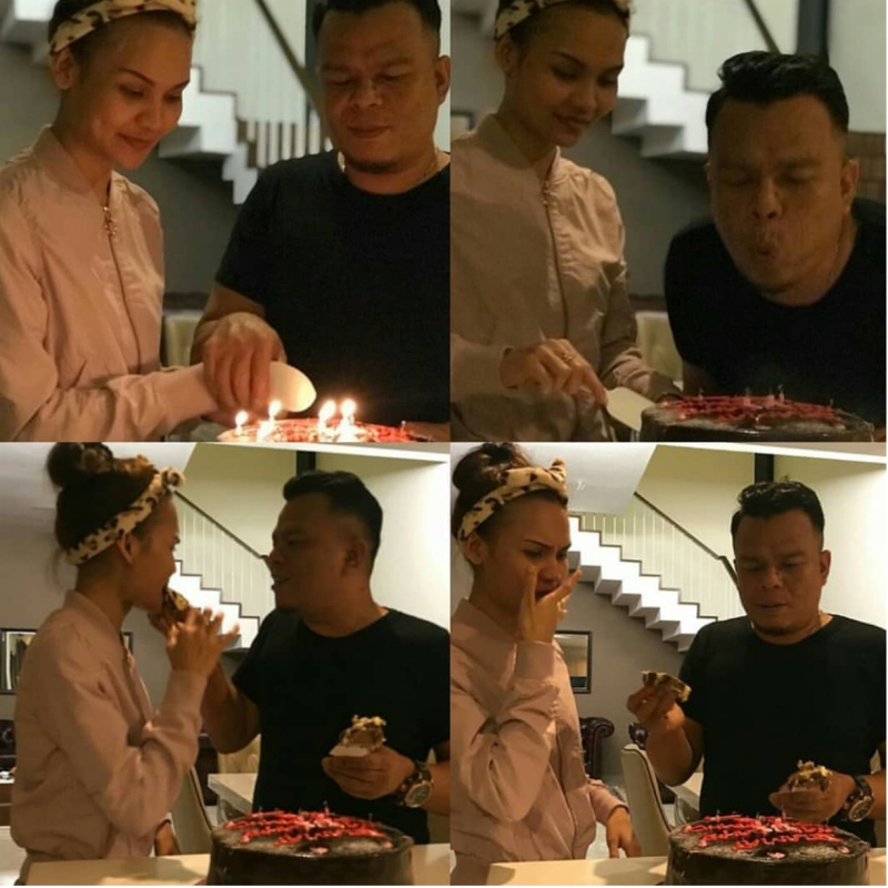 Ketika menyambut ulang tahun kelahiran Nadia tahun lepas