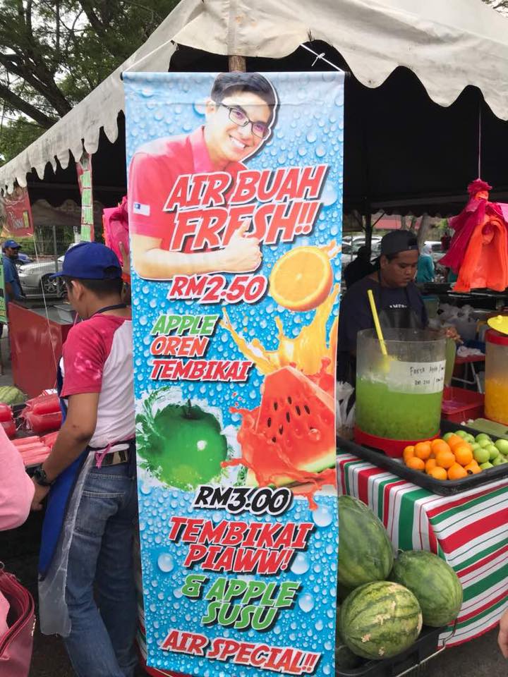 Hilang dahaga peminat YB.