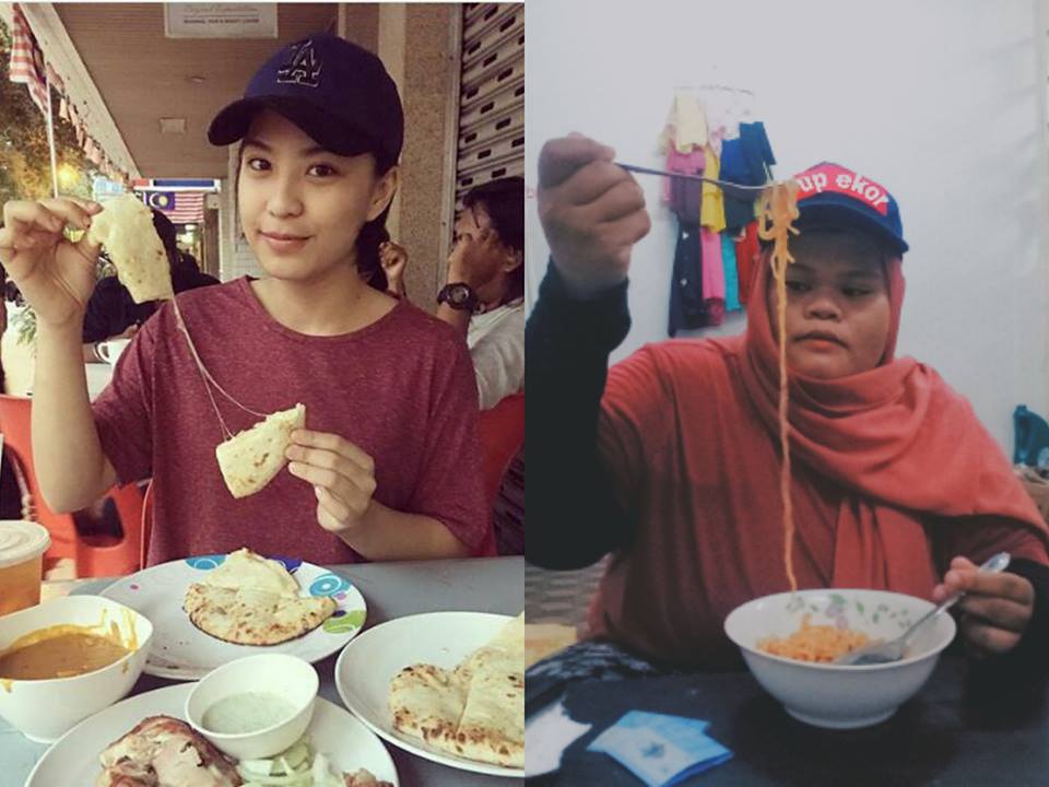 Salmah Melor Maggie ganti roti nan.