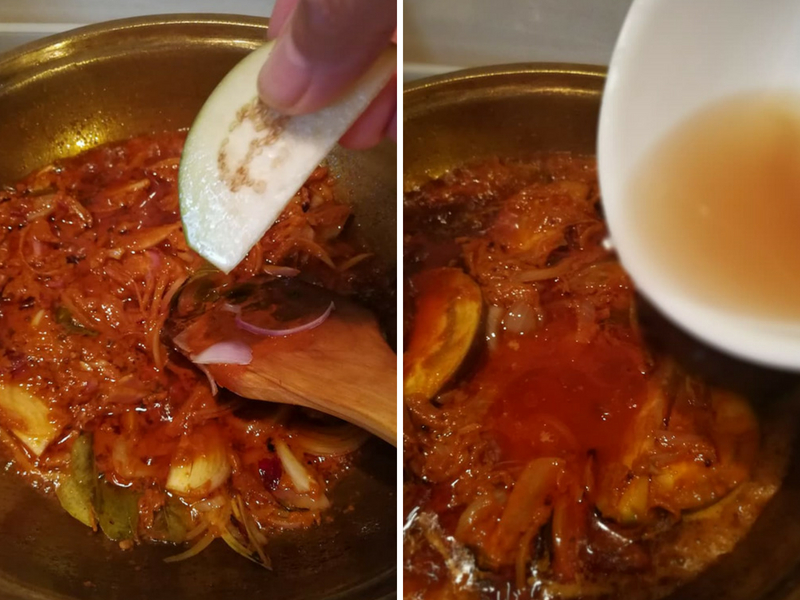 Zalina Terung dan air asam jawa