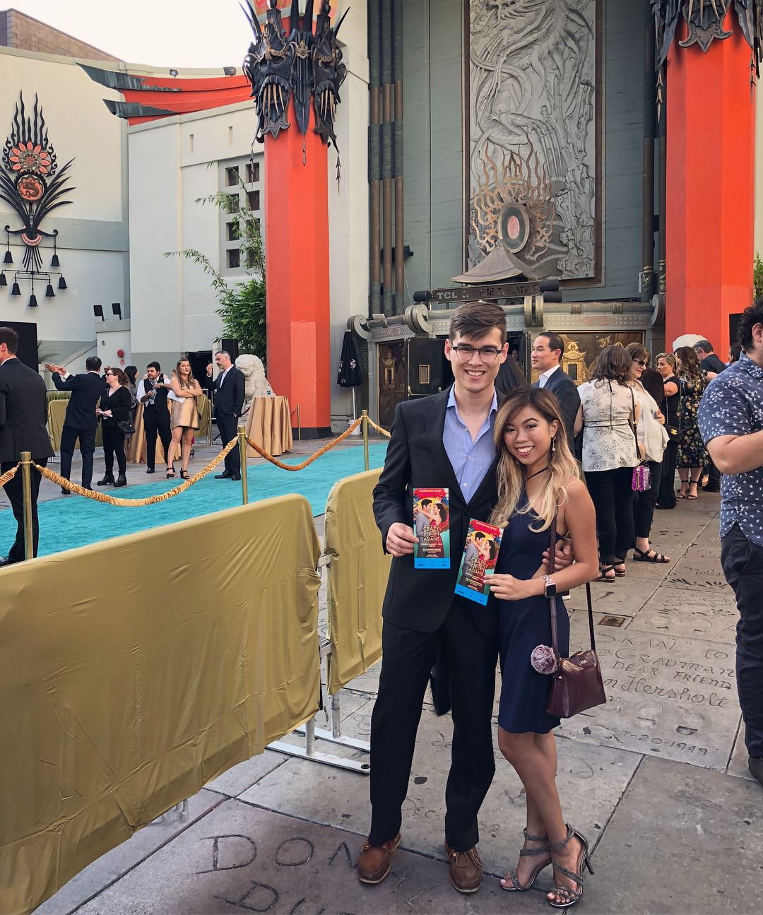 Cheryl K Facebook Cheryl K attending the official movie premiere of Crazy Rich Asian.