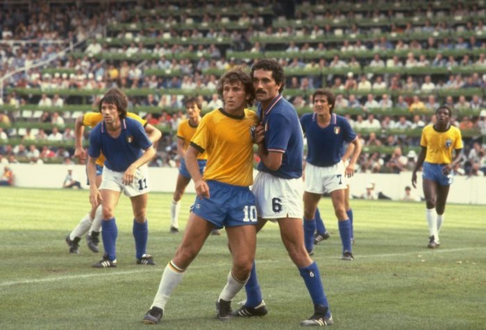 The Italy-Brazil match which Malaysians were able to watch live back then.