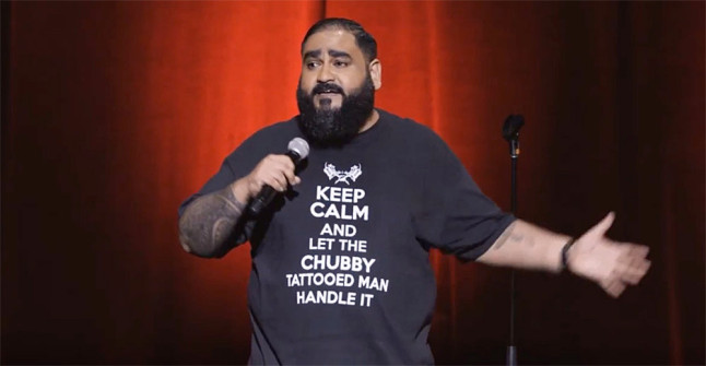 Wonder what T-shirt will he wear this time.