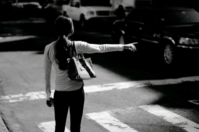 Women don't feel safe on the road these days.