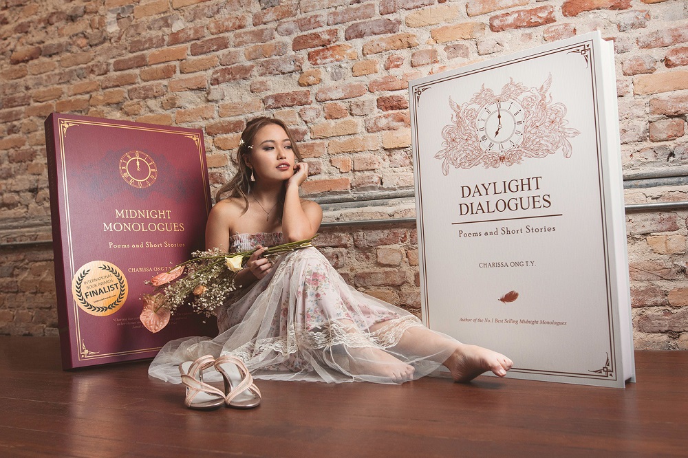 Charissa also designed the book herself.