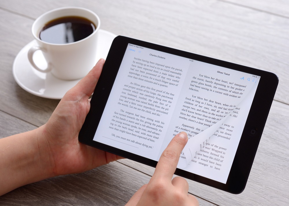 But don't you like holding the actual book in your hands?