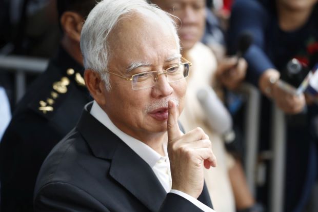 Najib may face charges of money laundering soon.