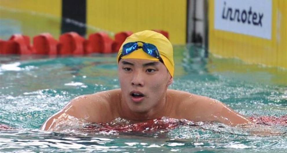 National swimmer Welson Sim made headlines last year for setting a new SEA Games record.