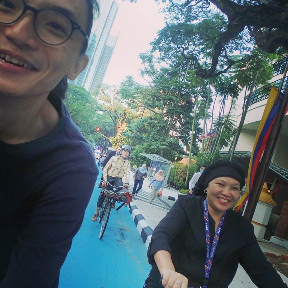 Norliza and Jeff