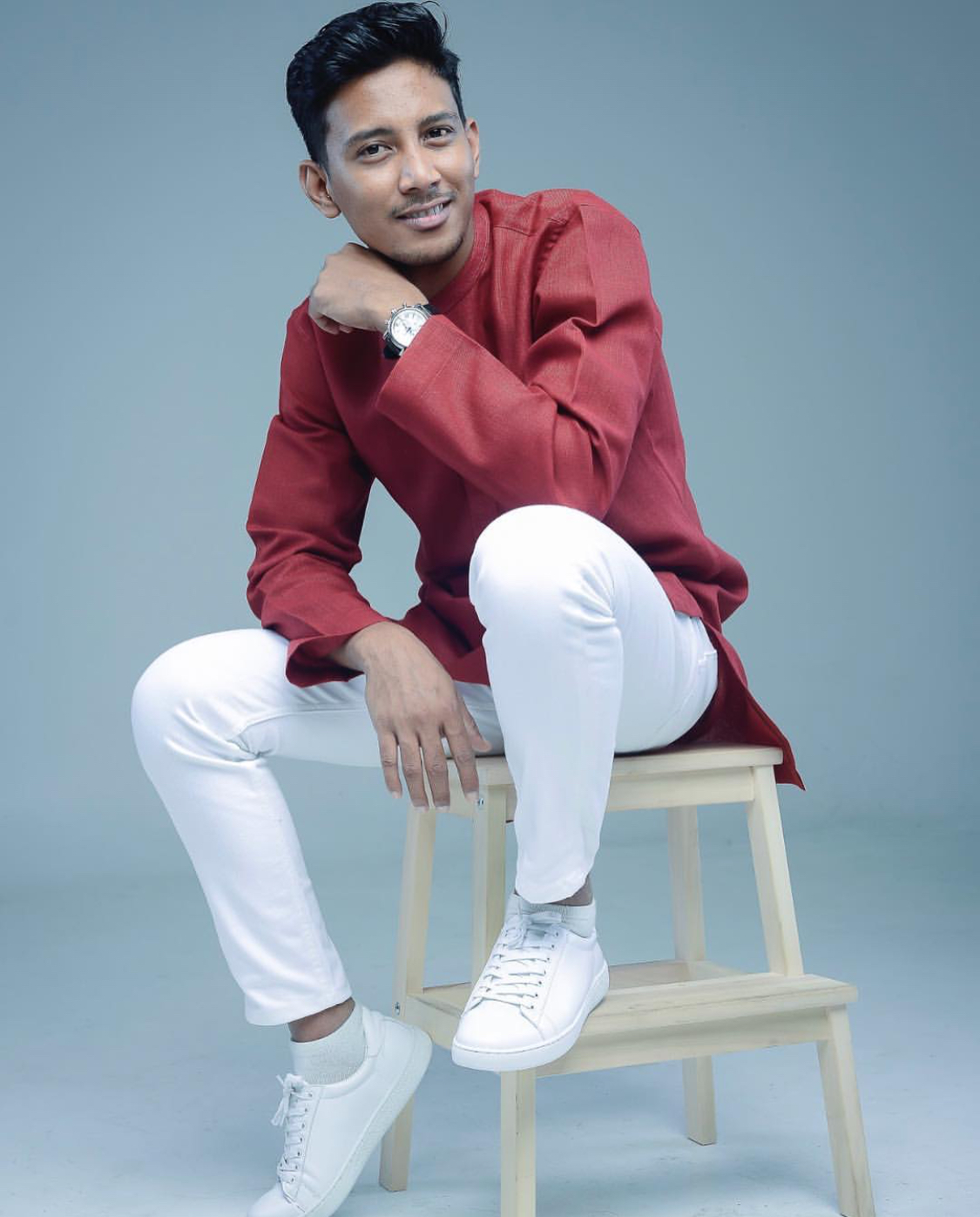 Instagram @fendybakry Enggan berbicara soal kesihatan.