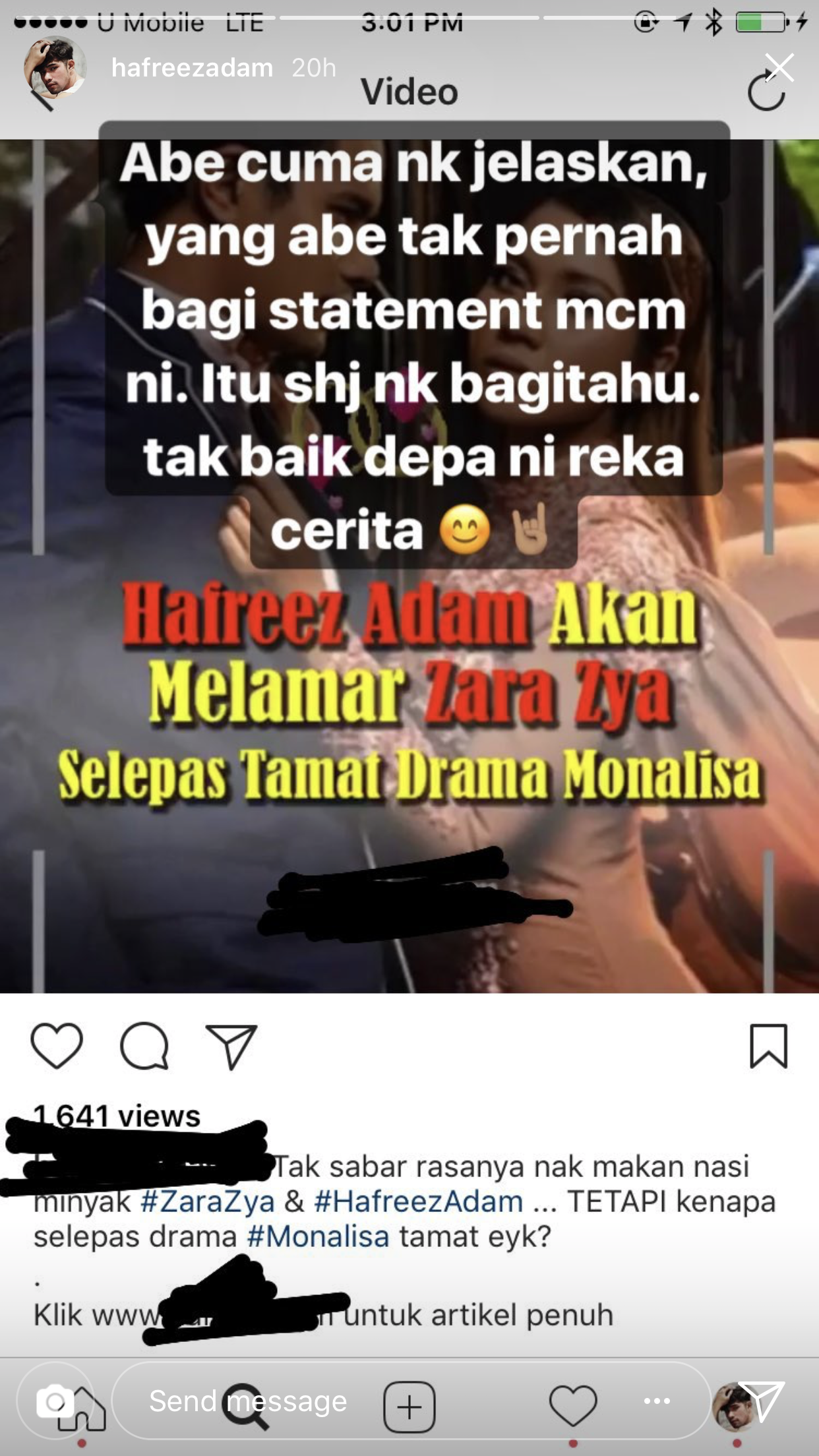 Hafreez mahu perjelaskan keadaan sebenar