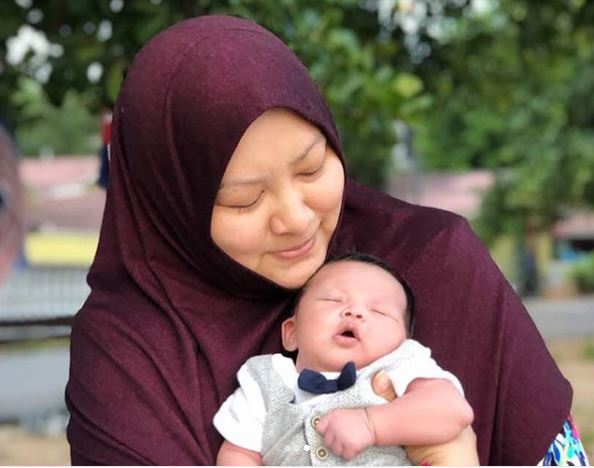 Instagram @abby_abadi112 Muhammad Daiyan Fayyadh diambil ketika berusia sembilan hari.