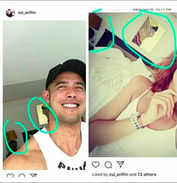 Twitter Tanya Glembotska, wanita yang dikaitkan bersama Zul.