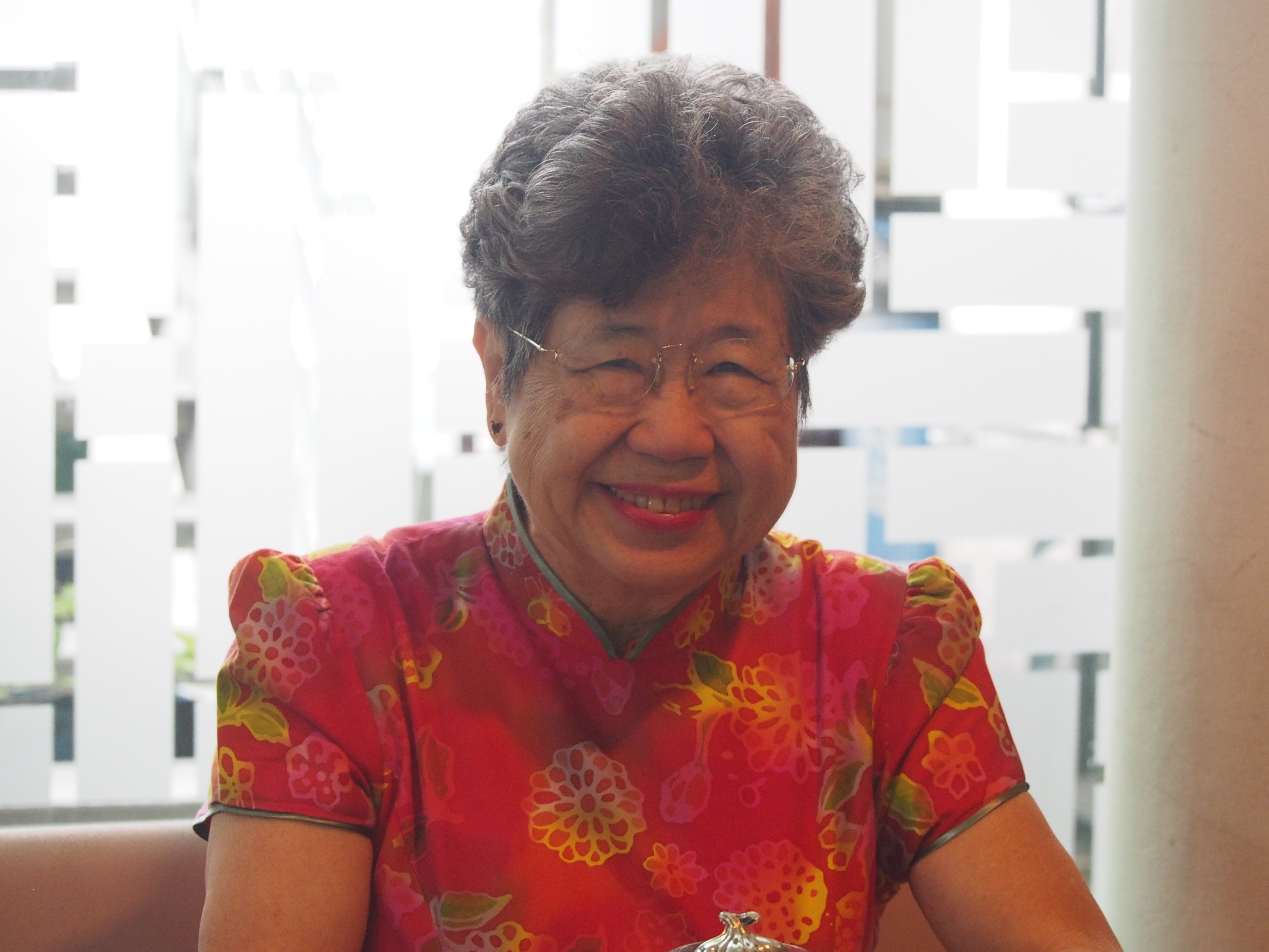 The jovial Datin Paduka Chen Mun Kuen.