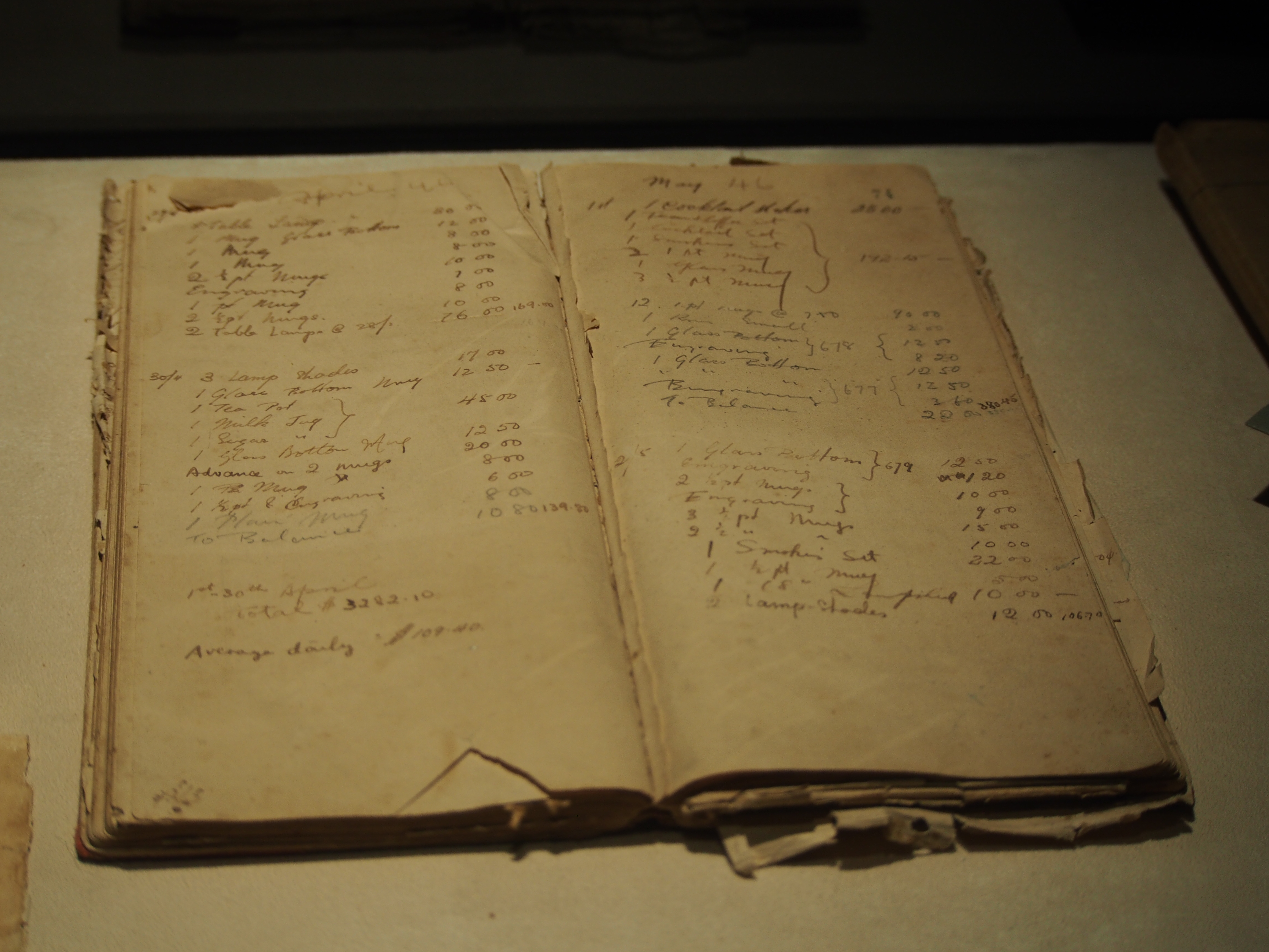 This is Yong Koon’s account book from back in the day.
