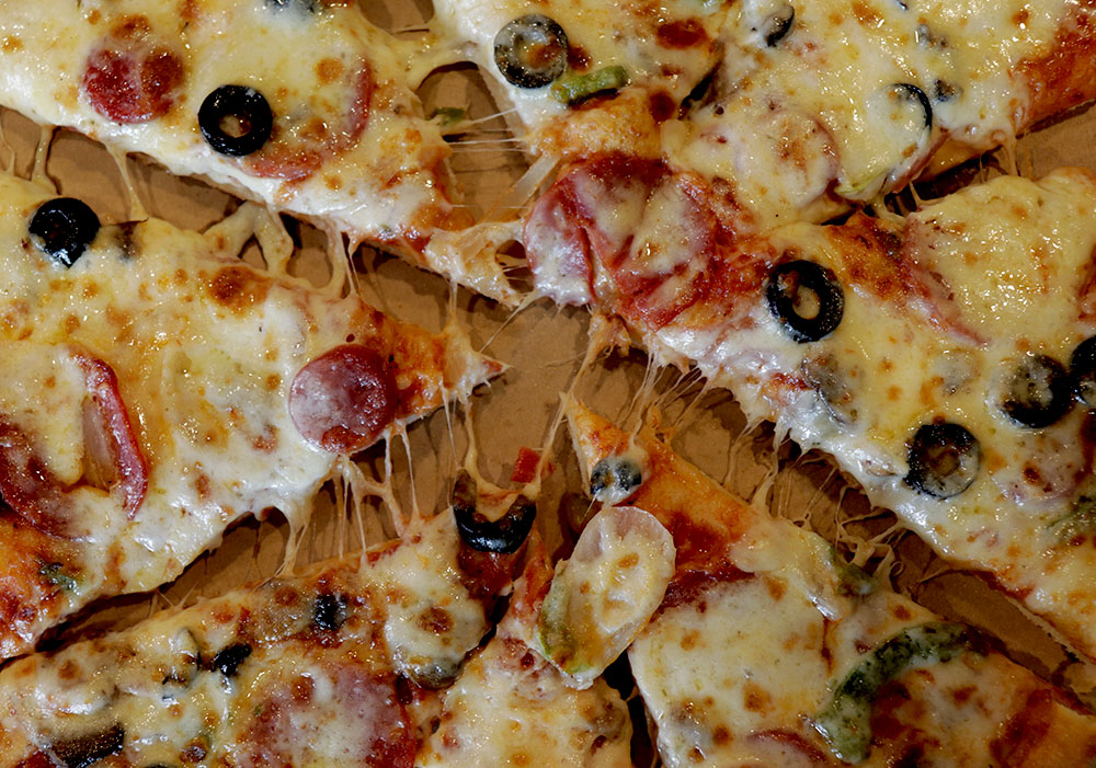 That cheese pull though.