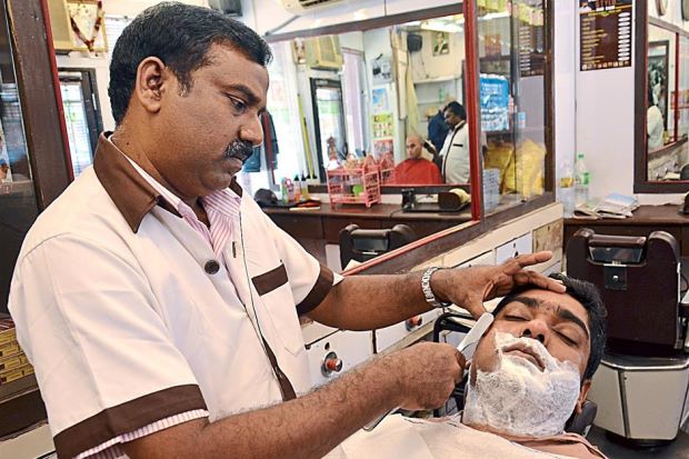 While you’re here, don’t forget the customary shave and head massage!