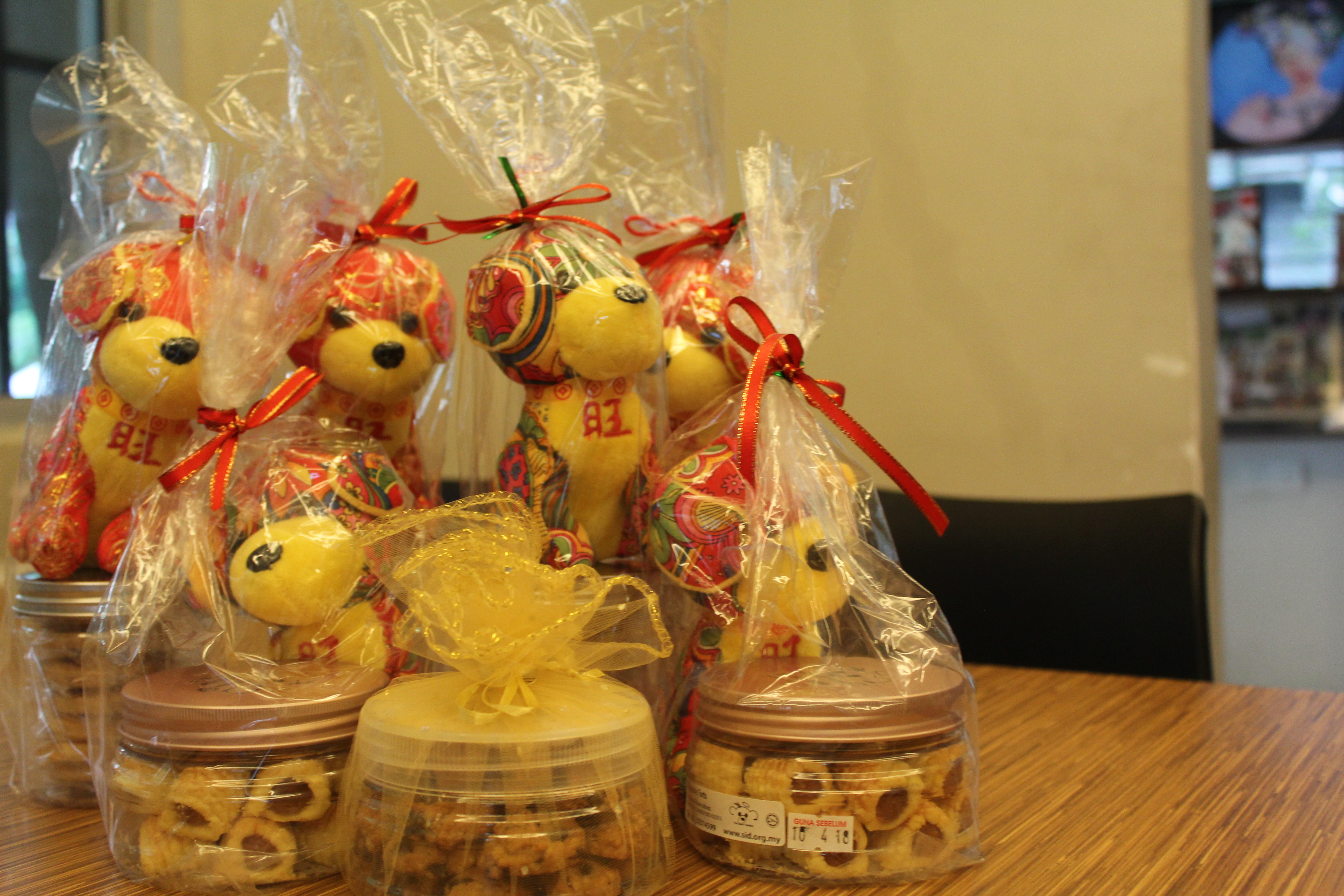 Some of the pineapple tarts for a recent charity event.