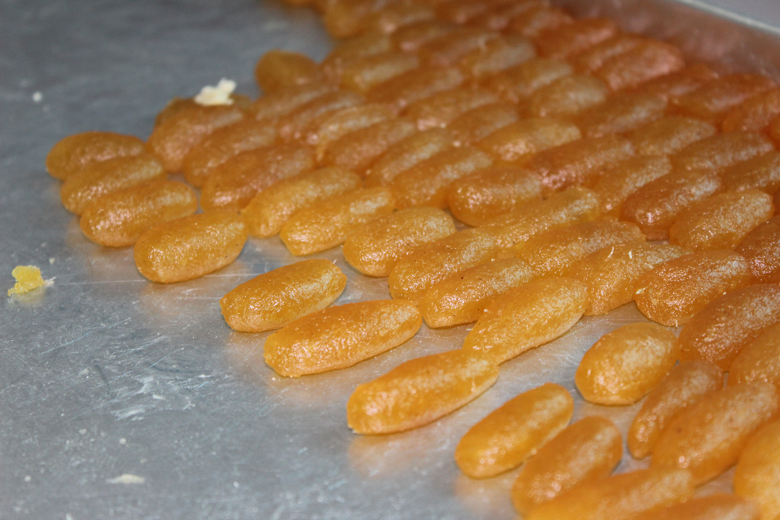 Rolling pineapple tarts is hard work!